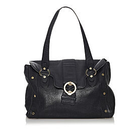 Bvlgari Leather Tote Bag