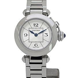 Cartier Pasha W3140007 Stainless Steel Quartz 27mm Womens Watch