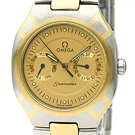 OMEGA Seamaster Polaris 18K Gold Steel Watch LXGoodsLE-500