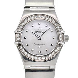 OMEGA Constellation My Choice 1465.71 Diamond Bezel Quartz Watch LXGJHW-162