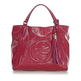 Gucci Soho Patent Leather Satchel