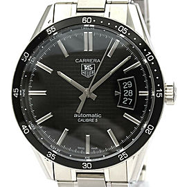 TAG HEUER Carrera Calibre 5 Steel Automatic Mens Watch WV211M LXGoodsLE