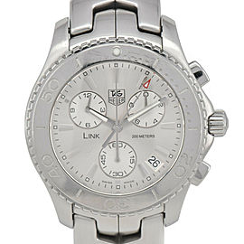 TAG HEUER Link CJ1111.BA0576 Chronograph Silver Dial Quartz Men's Watch