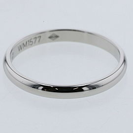 CARTIER 950 Platinum wedding Ring LXGBKT-1109