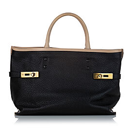 Chloe Charlotte Leather Tote Bag