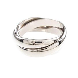 Cartier 18K White Gold Trinity Ring LXGYMK-600