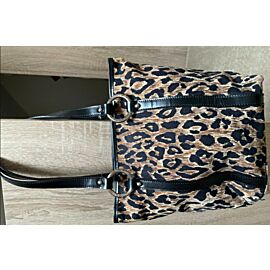 Dolce&Gabbana Leopard Print Pony Hair Tote Bag