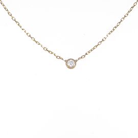 Cartier 18k Yellow Gold Diamant Leger Small Necklace