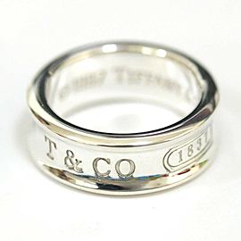 Tiffany & Co. Silver 1837 Narrow Ring