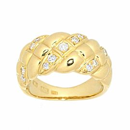 NINA RICCI 18K Yellow gold Diamond Ring