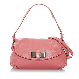 Chloe Lily Leather Satchel