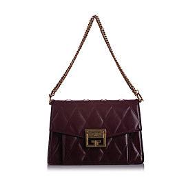 Small GV3 Quilted Leather Shoulder Bag