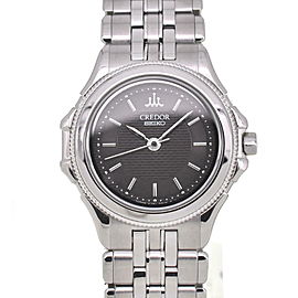 SEIKO CREDOR Stainless Steel K18WG Quartz Watch