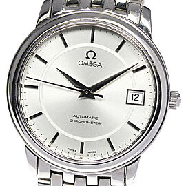 OMEGA De Ville Prestige Stainless Steel/SS Automatic Watch Skyclr