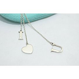 Tiffany & Co 925 Silver Pendant Necklace