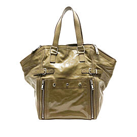 YSL Downtown Patent Leather Handbag