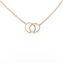 Cartier 18k Yellow Gold Baby Love Necklacec LXGYMK-87