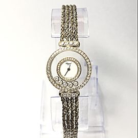 CHOPARD HAPPY DIAMONDS Quartz 18K White Gold Ladies Watch