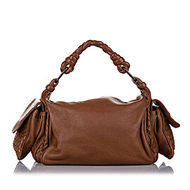 Bottega Veneta Intrecciato Leather Handbag