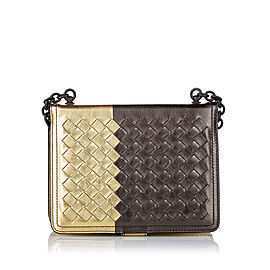 Bottega Veneta Intrecciato Leather Crossbody Bag