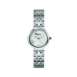 Ferragamo Silver 28mm