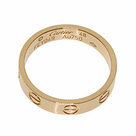 CARTIER 18K Pink Gold Ring US (4.5) LXGQJ-614