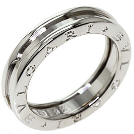 BVLGARI 18K White Gold Ring US 7 QJLXG-894