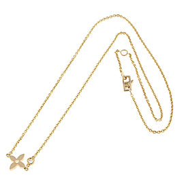 LOUIS VUITTON 18K Yellow , white ,Pink Gold Necklace LXKG-609