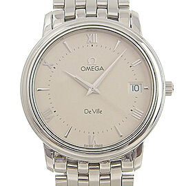 OMEGA De Ville Stainless Steel Quartz Analog display. Watches