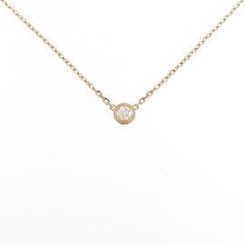 Cartier 18k Pink Gold Diamant Leger Small Necklacec LXGYMK-81