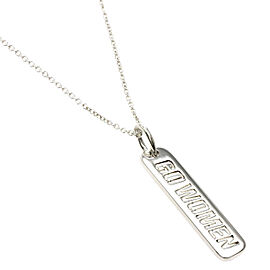 TIFFANY & Co 925 Silver Necklace QJLXG-1470