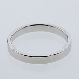 TIFFANY & Co 950 Platinum Flat band Ring LXGBKT-334