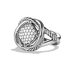 David Yurman Infinity Ring with Diamonds