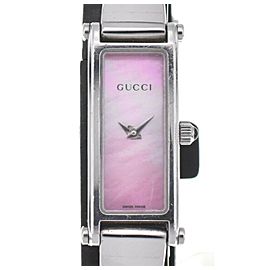 GUCCI 1500L/YA015509 SS Bangle Quartz Watch LXGJHW