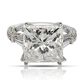 SKYLAR 10 CARAT PRINCESS CUT DIAMOND RING SUCCESS