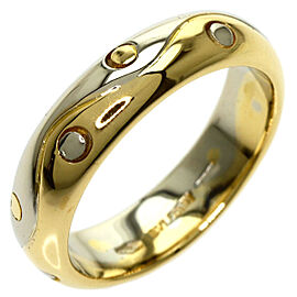 BVLGARI 18K Yellow White Gold On Daring Ring US 4.75 QJLXG-1401