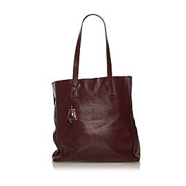 Prada Soft Calf Leather Tote Bag