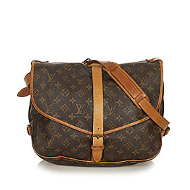 Louis Vuitton Monogram Saumur 35