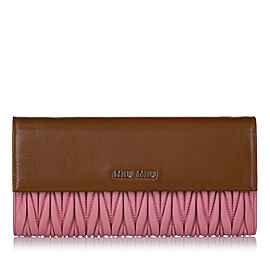 Miu Miu Matelasse Leather Crossbody Bag