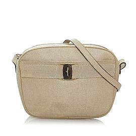 Ferragamo Vara Leather Crossbody Bag