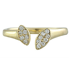 0.15 Carat 14K Yellow Gold Diamond Ring