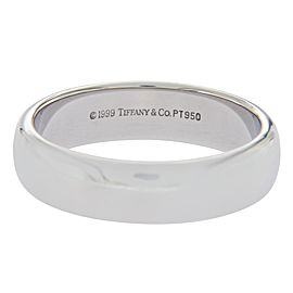 Tiffany & Co. 950 Platinum Wedding Band Ring Size 11