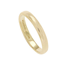 Tiffany and Co. 18K Yellow Gold Wedding Ring Size 12.5