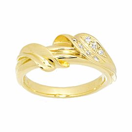 Yves Saint Laurent 18K yellow gold Diamond Ring