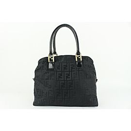 Fendi Black Monogram FF Zucca Dome Bag 927ff54