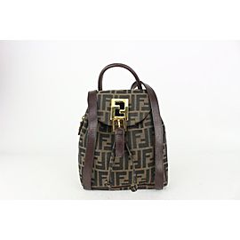 Fendi Brown Monogram FF Zucca Backpack 824ff34