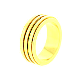 Piaget G34PP400 Possession Yellow Gold Band Ring Sz 56