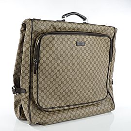 Gucci Brown Supreme GG Garment Bag 122ggs23