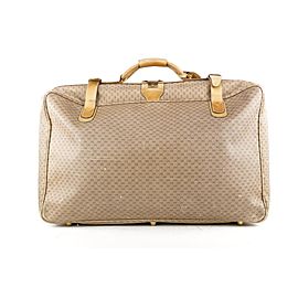 Gucci Monogram GG Micro Logo Suitcase Luggage Bag 398ggs226