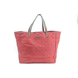 Gucci Bag 234858 Red Nylon Tote